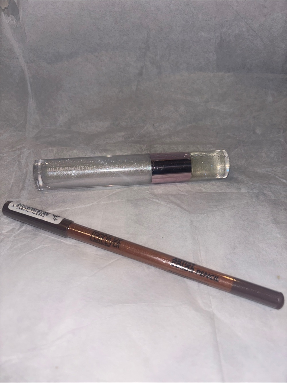 Ulta Beauty Silver Lip Gloss & Makeup Forever Curated Lip Combo set